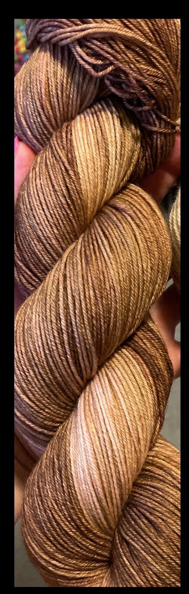 Choco Mocca  Beautiful tans, dark tan, light brown, beige. Pairs lovely with spiced