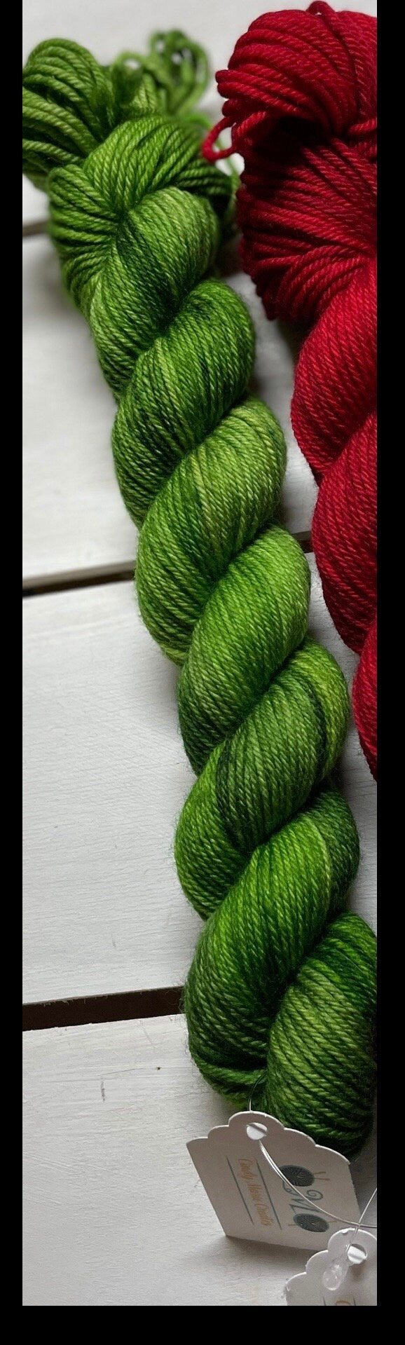 Holly 1/2 skein, Christmas green