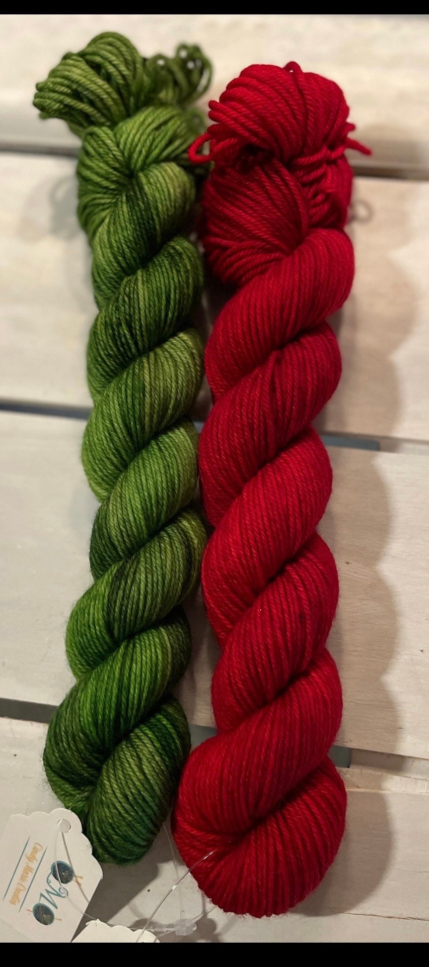 Holly 1/2 skein, Christmas green