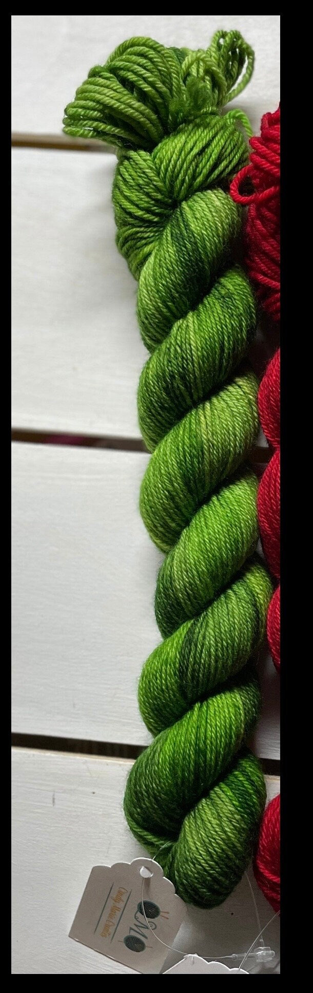 Holly 1/2 skein, Christmas green