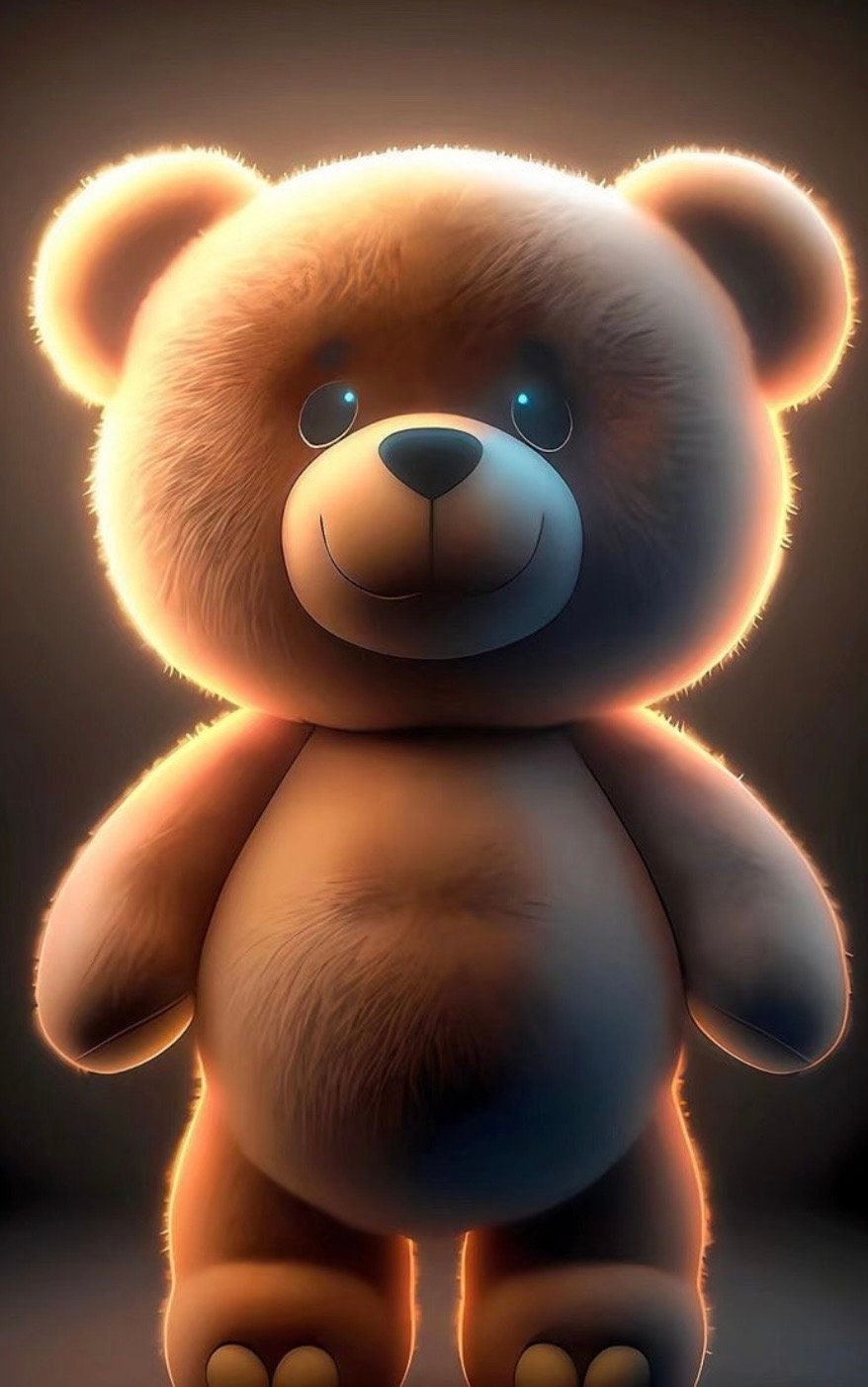 Teddy Bear, the softest of browns, DK and fingering