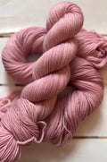 Valentine Blush soft pink, merino wool, DK fingering