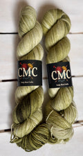 Earth Green, merino/nylon DK fingering wool