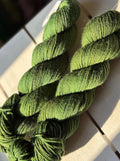 EverMore Green Yarn: Deep Rich Green, Merino Nylon Wool Blend