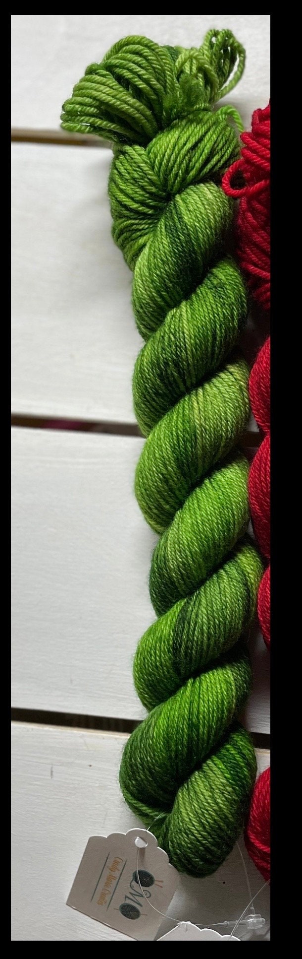 Holly 1/2 skein, Christmas green
