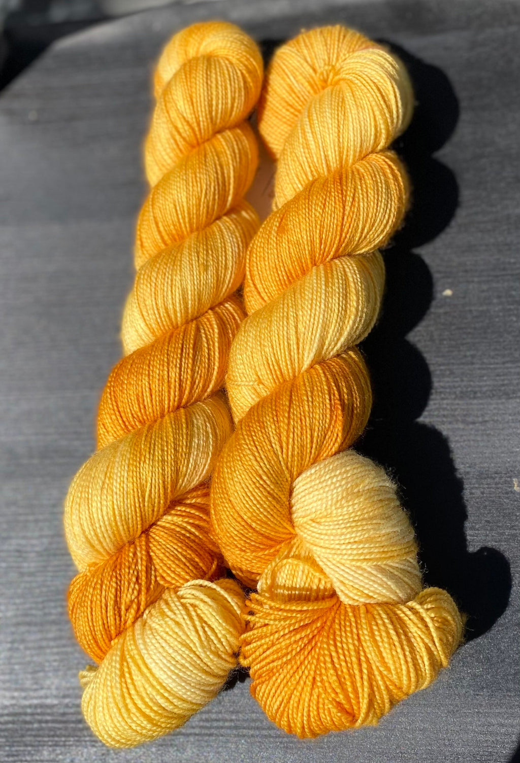 Foxy Lady, brown, golden honey, silver, grey, dark grey, Fingering,  463 yrds/100 grams. Yarn