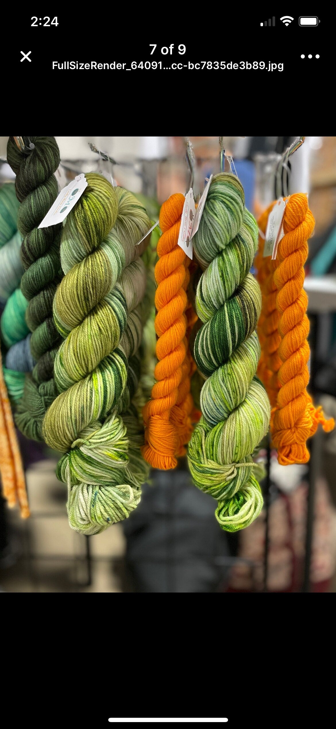 Enchanted Forest, all the green love, DK and fingering