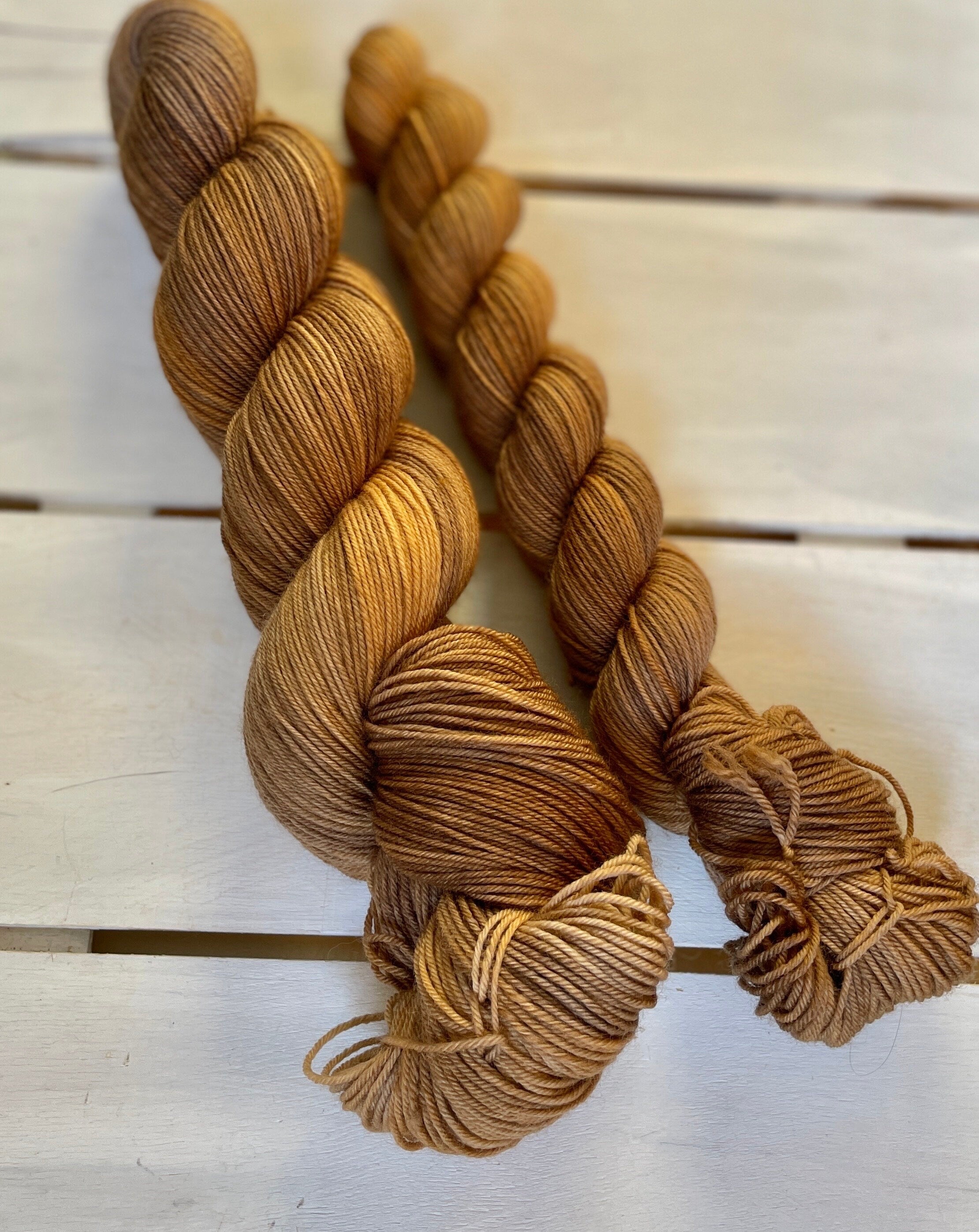 Teddy Bear, the softest of browns, DK and fingering