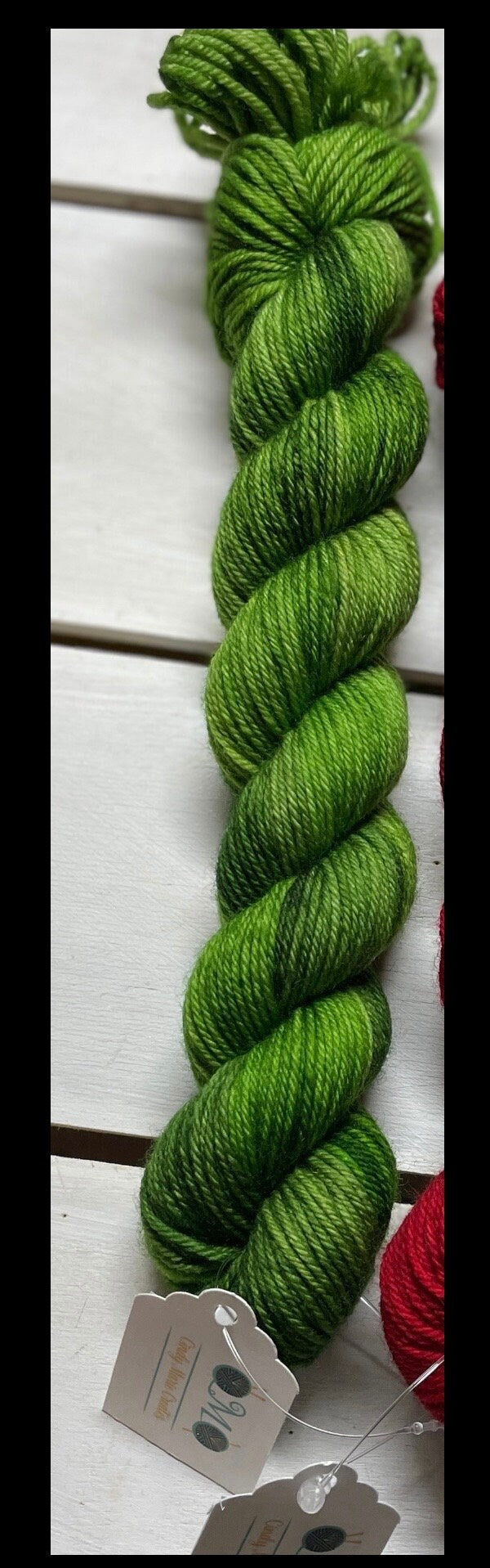 Holly 1/2 skein, Christmas green